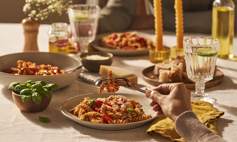 Inspiratie pasta saus combinatie Grand'Italia